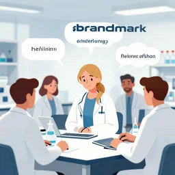 brandmark for a research lab that studies attention, a wandering mind, pascale campion, petros afshar, tomma abts, [ [ victor ngai ] ], [ [ kilian eng ] ], minimalist, vector art, award winning