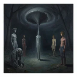 a strange, foreboding dreamscape | | organic painting by jakub gazmercik, max masnyy, jakub gazmercik, beeple, patrick faulwetter, heavenlydaemonic, and mc escher, surrealism, trending on artstation