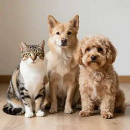 offspring of cats and dogs
