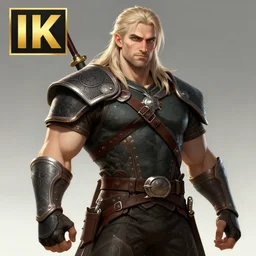 Geralt of Rivia as GigaChad, GigaChad, 4k digital art, award-winning, masterpiece, cgsociety, artstation, hyperdetailed-n 9