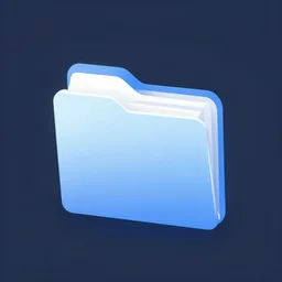 stylized minimalist isometric folder icon of a book, loftis, cory behance hd by jesper ejsing, by rhads, makoto shinkai and lois van baarle, ilya kuvshinov, rossdraws global illumination, in the style of apple osx icons, 2 5 6 x 2 5 6