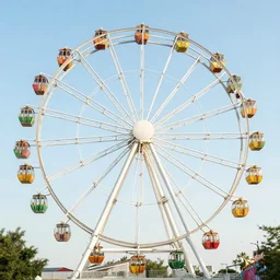 a watermelon ferris wheel