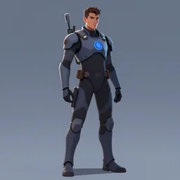 concept art, stylized, comic book illustration, human character, space opera, trending on artstation