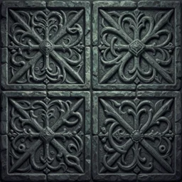 symmetry, intricately carved stone wall 2 d tiling texture game art, moody colors, eldritch horror, matte illustration, handpainted by philippe druillet, jean giraud moebius, hyper stylized, blizzard entertainment