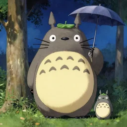 totoro made by zdzisław beksinski