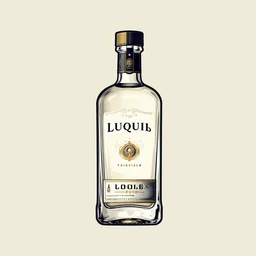 a logo design for a luxury tequila brand, highly detailed, vector