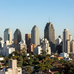 skyline of buenos aires