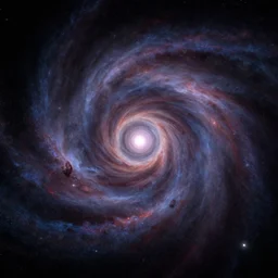 the universe in its last moment before it contracts into an infinitely sense point