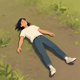 humans fall flat, digital art