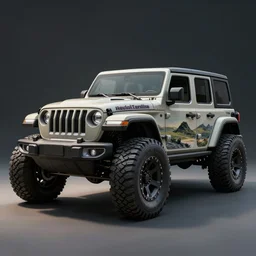 concept art halo new jeep design product photo studio lighting