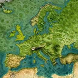 topview, miniature photography closeup, h0, 1:87, reaction diffusion, Meadow, hills, highly detailed, satellite image, game map, anno 1404, civilization, unreal engine, megascans texture