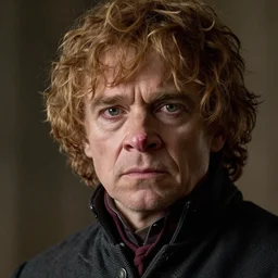 very very intricate photorealistic photo of tyrion lannister except he's missing his nose, photo is in focus with detailed atmospheric lighting, award - winning details