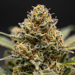 rainbow cannabis buds!, high resolution photo