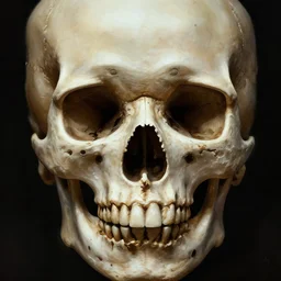 skull, close - up portrait, powerful, intricate, elegant, volumetric lighting, scenery, digital painting, highly detailed, artstation, sharp focus, illustration, concept art, ruan jia, steve mccurry