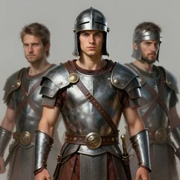 portrait of a handsome young spanish gladiator, art by denys tsiperko and bogdan rezunenko and franz xaver kosler, hyperrealism, fantasy art