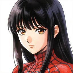 manga spider with girl face by massaki sasamoto