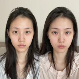 before / after woke filter