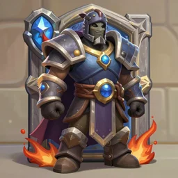 a Stormwind soldier, Hearthstone official splash art; smallest waist, widest hips, full body, small head, SFW, SFW, covered chest and crotch; Hearthstone official splash art