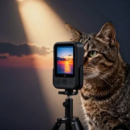 cat, thermal imaging camera