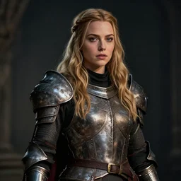 portrait, AnnaSophia Robb as a D&D paladin, dramatic lighting, cinematic, establishing shot, high detail, photo realistic, cinematic lighting, post processed, concept art, artstation, matte painting, style by eddie mendoza, raphael lacoste, alex ross