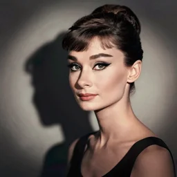 audrey hepburn art by leonardo