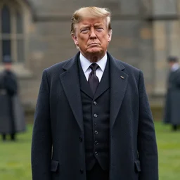 “ trump in the peaky blinders ”
