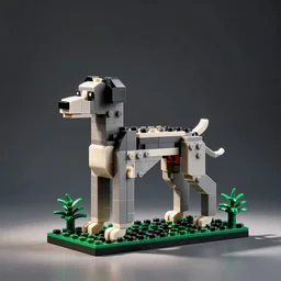 greyhound dog lego set