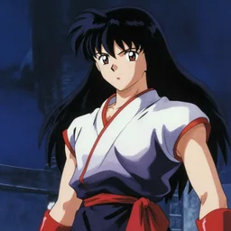 still frame of Sephiroth in 1988 anime film Akira by Katsuhiro Otomo, screenshot, color, film print