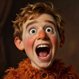 little mr weird screaming face by richard hargreaves and jim henson