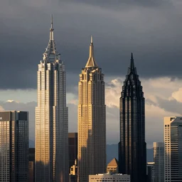 ravnica skyline, ivory spire, obsidian spire