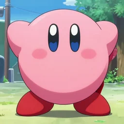 kirby morphed into girl, kyoto animation,