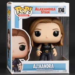 Alexandra Stan A Funko Pop, Photorealistic, 4K