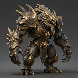 fantasy monster, full body, ultra detailed, intricate, dynamic lighting, hyperrealism, digital art, digital painting, artstation, wlop, sharp focus, illustration, 8 k