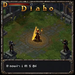 a screenshot of the video game Diablo (1985)