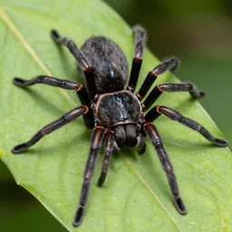 a black widow spider, wildlife photographer of the year