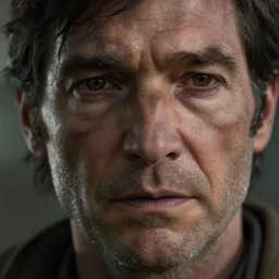 an amazing photo, extreme close-up of the face of an older ellie from The last Of Us, award winning photo, very detailed, cinematic, beautiful lighting effects