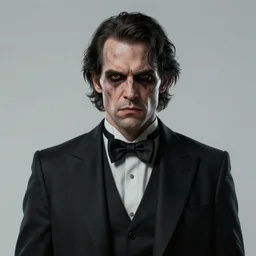 front shot of an ugly man ominous elegant detailed concept artstation sharp focus ray tracing cinematic masterpiece fine portrait