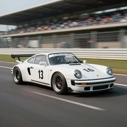 an old porsche 9 2 4 carrera gt le mans in shape of silvia rocket bunny edition, race track background, long shutter speed, retro style, modern car design, 8 k resolution, hasselblad photo