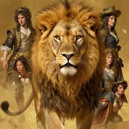 highly detailed portrait of a majestic lioness queen in the form of a beautiful woman. d & d. art by donato giancola, eugene delacroix, ruan jia, ivan bilibin. trending on artstation, intricate details, energetic composition, golden ratio, concept art, illustration, elegant art, global illuminaition