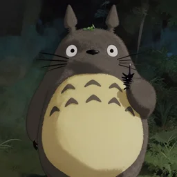 film still of totoro in the sopranos