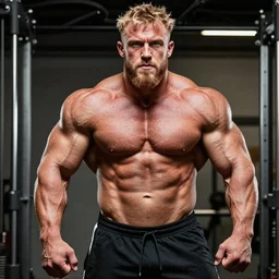 logan paul as a bodybuilder, 4 k hd