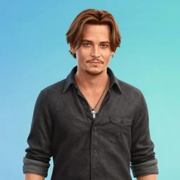 Johnny Depp in the Sims 4