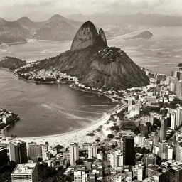 the bombing of rio de janeiro ( 1 9 3 0 ), historical photograph, highly detailed, 4 k, real, aerial bombing
