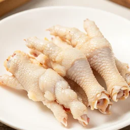 high resolution photo of chicken feet, michelin star, very tasty, food photography, instagram, trending