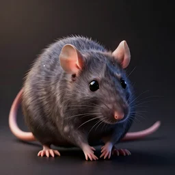 nazrin touhou rat, dramatic lighting, 4 k, octane render