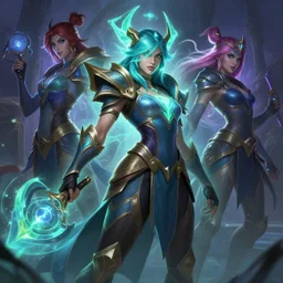 elise league of legends wild rift hero champions arcane fantasy digital painting bioluminance alena aenami artworks in 4 k design by lois van baarle by sung choi by john kirby artgerm and greg rutkowski and magali villeneuve tank support marksman mage fighter assassin,