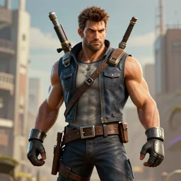 Serious Sam 2 Highly detailed, photorealism, HD quality, 8k resolution, cinema 4d, unreal engine 5, beautiful, cinematic
