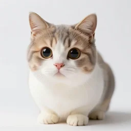 cat - rabbit hybrid, cute, photograph 3 5 mm, f 2. 0, amazing lighting