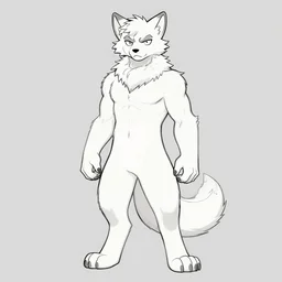 expressive stylized master furry artist digital line art drawing full body portrait character study of the anthro male anthropomorphic bear fursona animal person wearing crown and cape royal western king regal intricate ornate vibrant colors