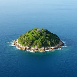 small isomorphic island in the ocean - n 9